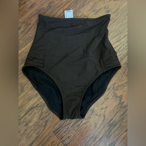 Lands end high waist bikini bottoms